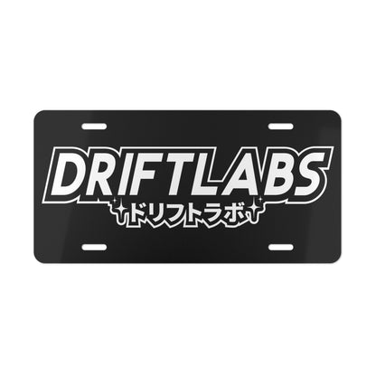 Drift Japan Black Vanity Plate